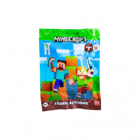 MINECRAFT Figural keychain in blind pack, 6 cm