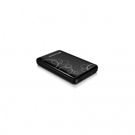 External HDD|TRANSCEND|StoreJet|1TB|USB 3.0|Colour Black|TS1TSJ25A3K