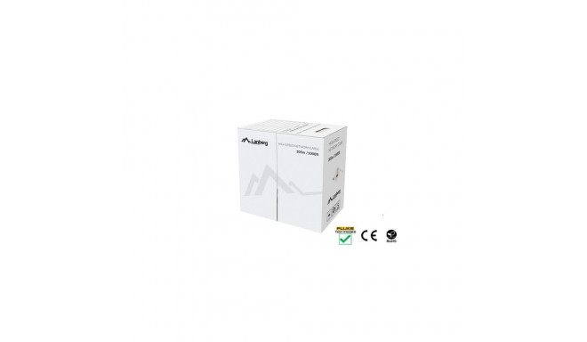 Lanberg LAN-kaabel CAT.5E UTP 305m SOLID CU, roheline