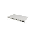 RACKMOUNT 19" 1U FIBER PATCH PANEL LANBERG 24XSC SIMPLEX/24XLC DUPLEX + ACCESSORIES