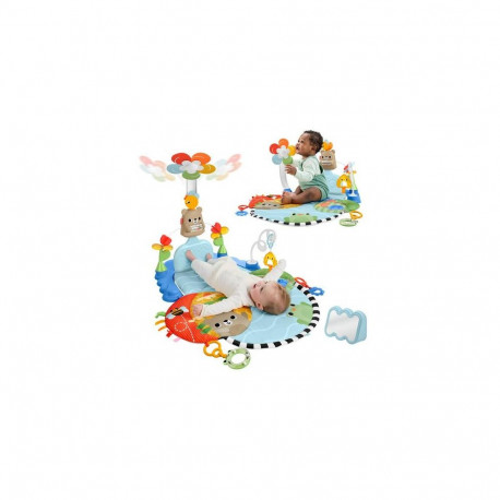 Fisher-Price 3-in-1 Kick & Sway Activity Gym, Baby Play Mat & Sensory Toys for Newborn Devel