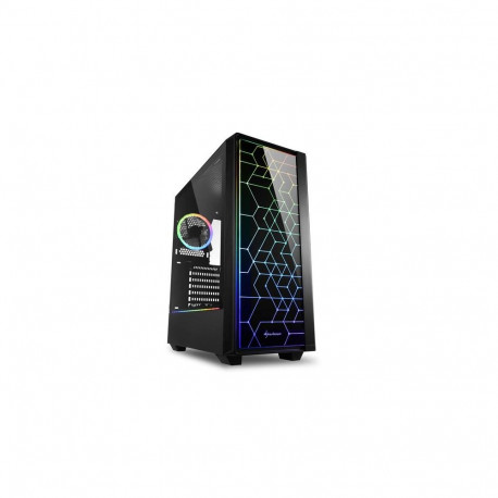 Sharkoon RGB LIT 100 Midi Tower Black