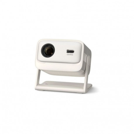 Wanbo Projector Vali 1 Pro 1080P FHD with Android 14, 900 ANSI, 200 Gimbal, White EU