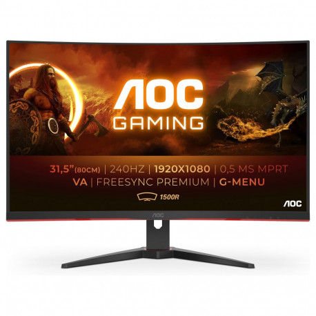 AOC LCD monitor C32G2ZE/BK 80cm 31.5" HDMI DisplayPort