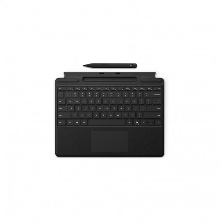 Microsoft klaviatuur Surface Pro koos Slim Pen 2-ga QWERTZ saksa, must