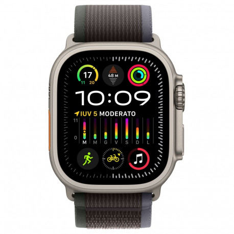 "Apple Watch Ultra 2 Titanium Cellular 49mm (Trail Loop blau/schwarz) M/L NEW"
