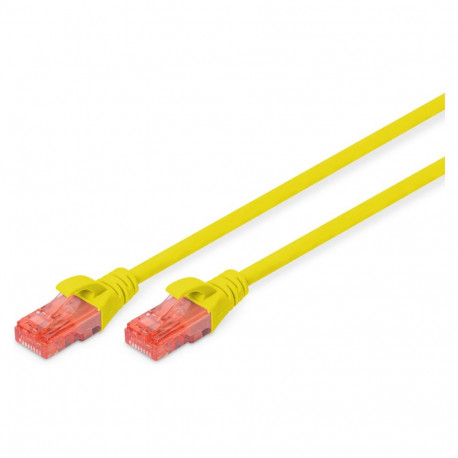 "DIGITUS Patchkabel Cat6 U/UTP 2xRJ45 5.0m gelb LSZH"