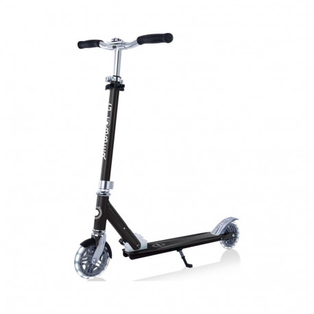 Flow Element tõukeratas valgustusega, must