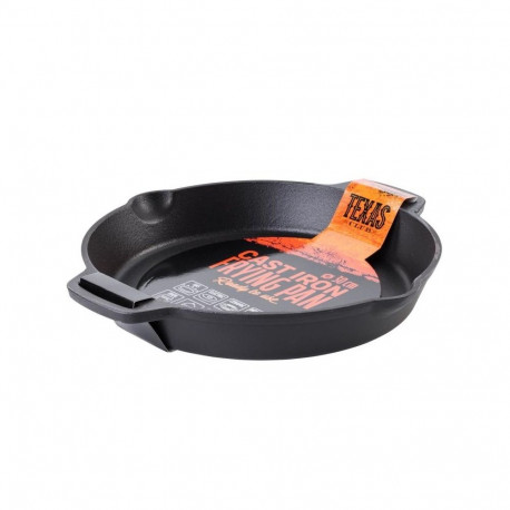 CAST IRON PAN 30X5 CM. ROUND