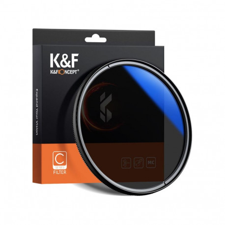 K&F Concept Classic Slim Multicoated Circular Polarizer Filter 62 mm