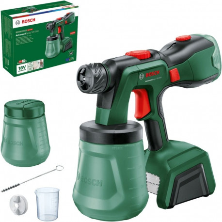 Akku-Spritzpistole AdvancedSpray 18V-500 solo (grün, ohne Akku und Ladegerät, POWER FOR ALL ALLIANCE