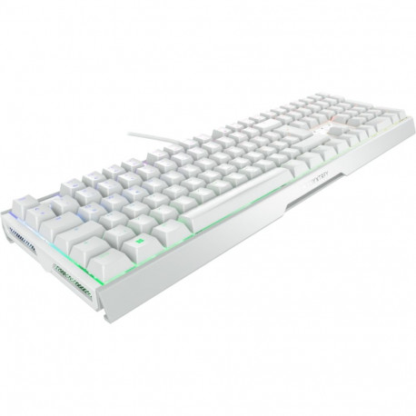 XTRFY MX 3.1 (weiß/silber, DE-Layout, Cherry MX2A Red)