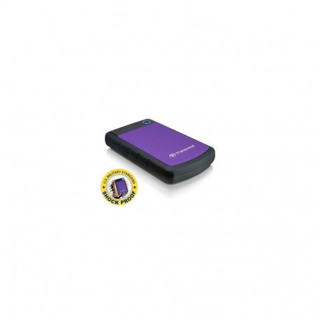 Transcend External HDD||StoreJet|1TB|USB 3.0|Colour Purple|TS1TSJ25H3P
