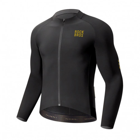 Rockbros YDWT020 Diamond cycling jersey spring/autumn/winter size L - black