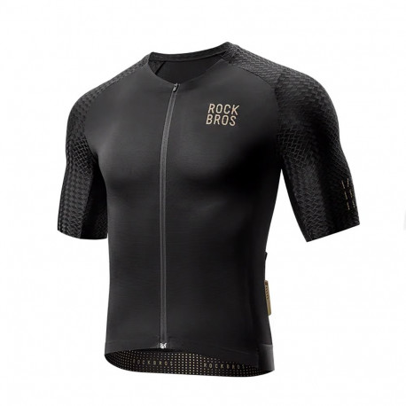 Rockbros YDDX011 Diamond Short Sleeve Cycling Jersey Size L - Black