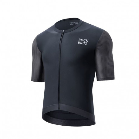 Rockbros 15200025 Short Sleeve Cycling Jersey Size L - Black