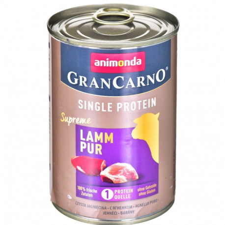 animonda GranCarno 4017721824286 koerte märgtoit lambaliha täiskasvanud 400 g