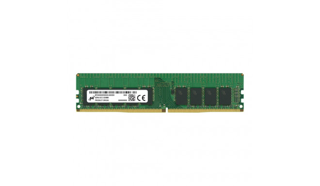 "Micron 16GB DDR4-3200 ECC UDIMM 1Rx8 CL22"