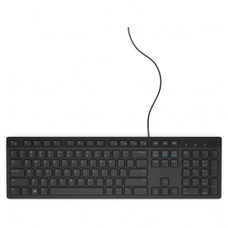 DELL multimeediaklaviatuur KB216 US International RTL BOX, must