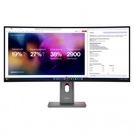 "Lenovo ThinkVision P40WD-40 (40"") WUHD HDMI/DP/USB-C/DOC"