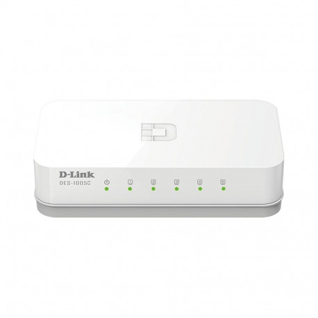 "D-Link DES-1005C/E 5-Port Fast Ethernet Unmanaged Desktop Swit"