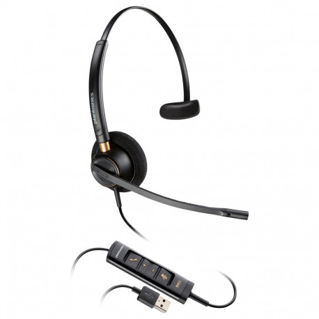 "HP Poly Headset EncorePro 515-M monaural USB-A & USB-C Teams"