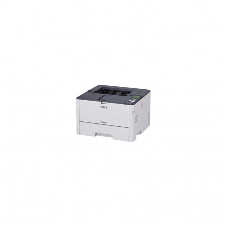 L OKI laserprinter B433dn mustvalge