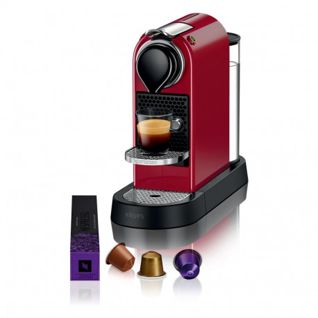 Krups kohvimasin Nespresso CitiZ, punane