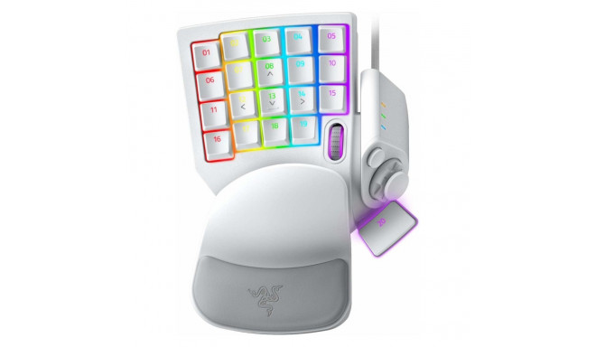 "Razer Tartarus Pro white gray"