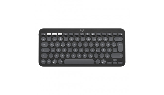 "Logitech K380 Pebble Keys2 Bluetooth black QWERTZ DE"
