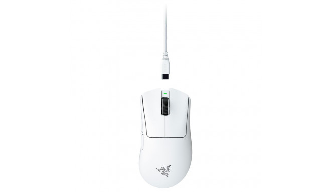 Razer hiir Deathadder V4 Pro, valge