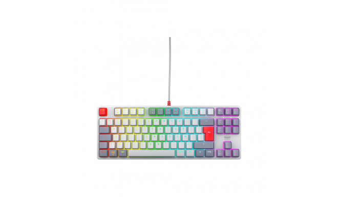 "CHERRY XTRFY K4V2 TKL keyboard. retro"