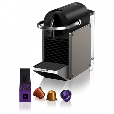 Krups kohvimasin Nespresso Pixie XN 306 T, titaan