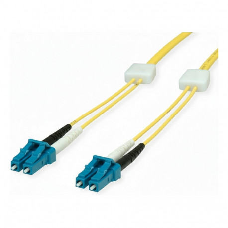 "EasyLan LWL-LED-Patchkabel duplex 9/125m OS2, LC/LC, gelb, 2 m"
