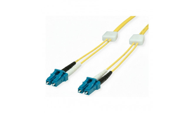 "EasyLan LWL-LED-Patchkabel duplex 9/125m OS2, LC/LC, gelb, 2 m"