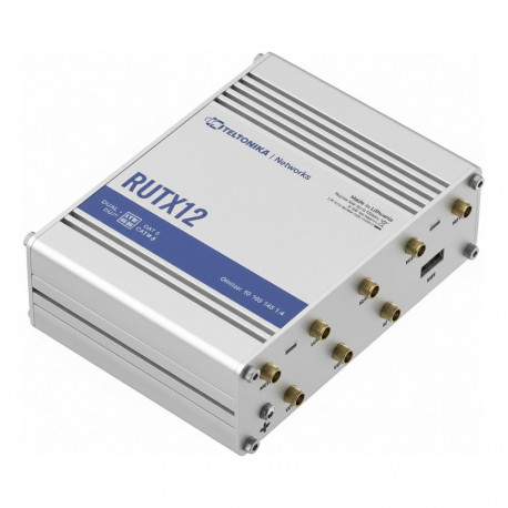 "TELTONIKA NETWORKS RUTX12 DUAL SIM DUAL 4G/LTE Bluetooth Router eSIM Version"
