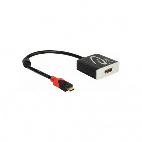 "Delock USB Type-C Stecker zu HDMI Buchse (DP Alt Mode) Adapter 4K gewinkelt"