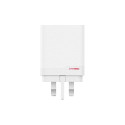 "OnePlus 120W Dual Ports SuperVooc Adapter + Cable (Type-C + Type-A) white"