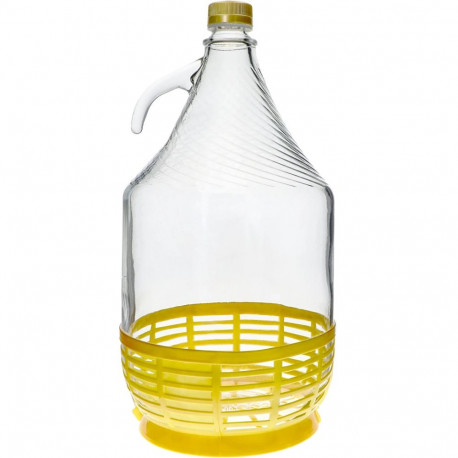 Browin Dama 640215 5L klaaspudel, keeratava kaanega, plastikorv