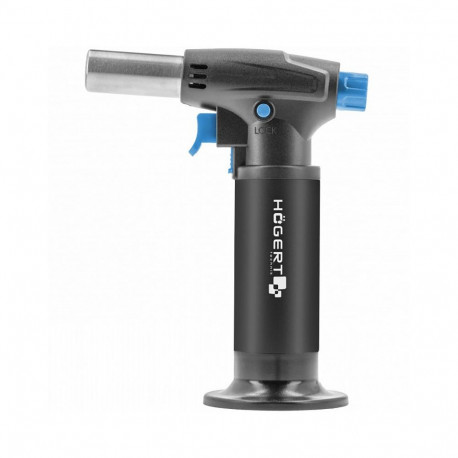 Hogert HT2C509 gas blow torch, 1 kW, 1300°C, 150 ml, piezo ignition, 360°