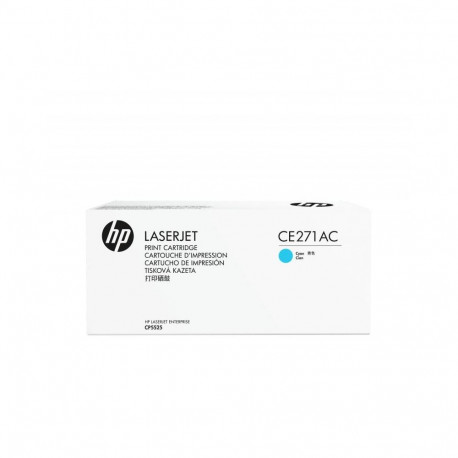 Toner Cartridge - HP CE271AC 15000 Pages Cyan