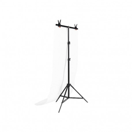 Photo Studio Equipment - Puluz DCA0976 Background Support Stand 70-200cm Black/White