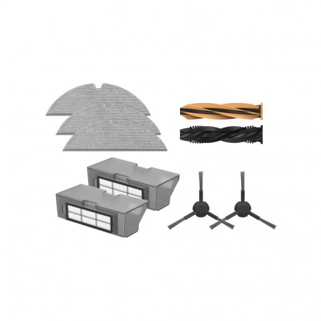 Vacuum Cleaner Parts - Dreame D20 Accessory Kit (TroboWave DuoBrush, 2 Side Brushes, 3 Filters, 3 Mo