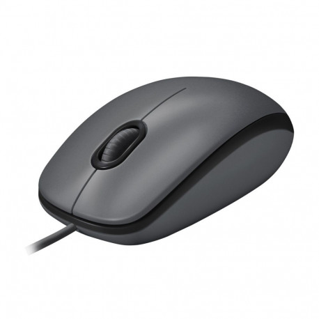 Logitech MOUSE USB OPTICAL M100/BLACK 910-006652