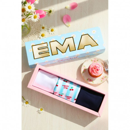 SOKISAHTEL PARIM EMA kinkekarp 3 sokipaariga BURDA 444