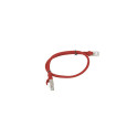 PATCHCORD CAT.5E UTP 0.5M RED FLUKE PASSED LANBERG