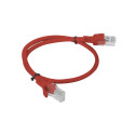 PATCHCORD CAT.5E UTP 0.5M RED FLUKE PASSED LANBERG