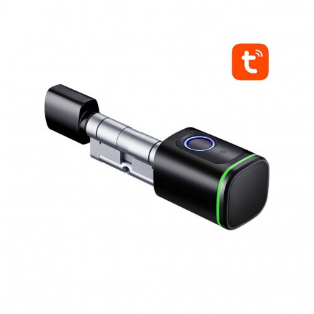 Digital Lock Cylinder - AVATTO SDL-S1-B90 Fingerprint, IC Card, Mobile App, Black