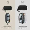 tomtoc Light-T12 Essential Tech Organizer black