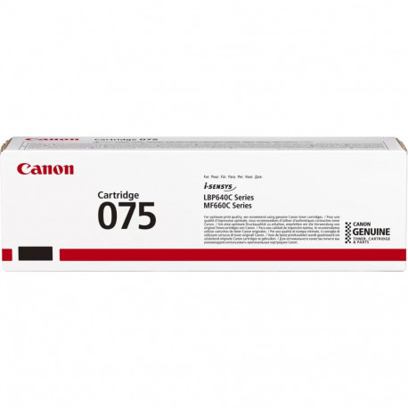 Canon toonerkassett 075 Y, kollane